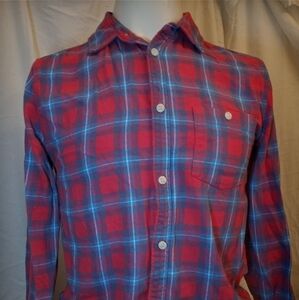 VINTAGE Re-Mastered Long Sleeve Flannel Shirt Men's X-Small
